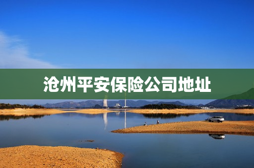 沧州平安保险公司地址