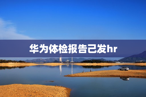 华为体检报告己发hr